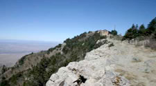 sandia peak Crest house trail